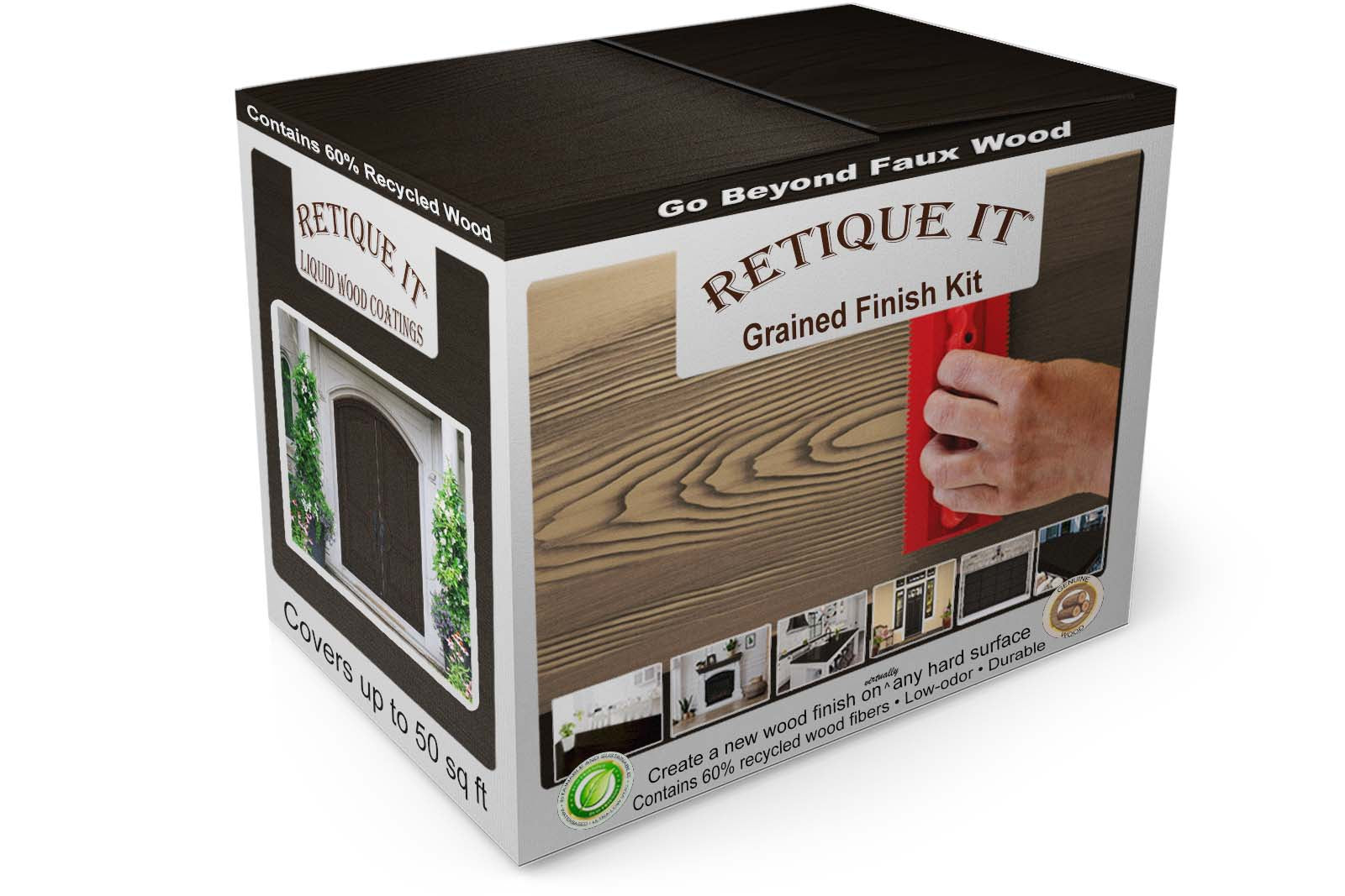 Multi-purpose Wood'n Kit (Med) - Classic Black - Exterior Top Coat