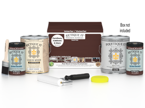 Multi-purpose Smooth Finish Kit (4x Lg) - Red Mahogany - Exterior Top Coat