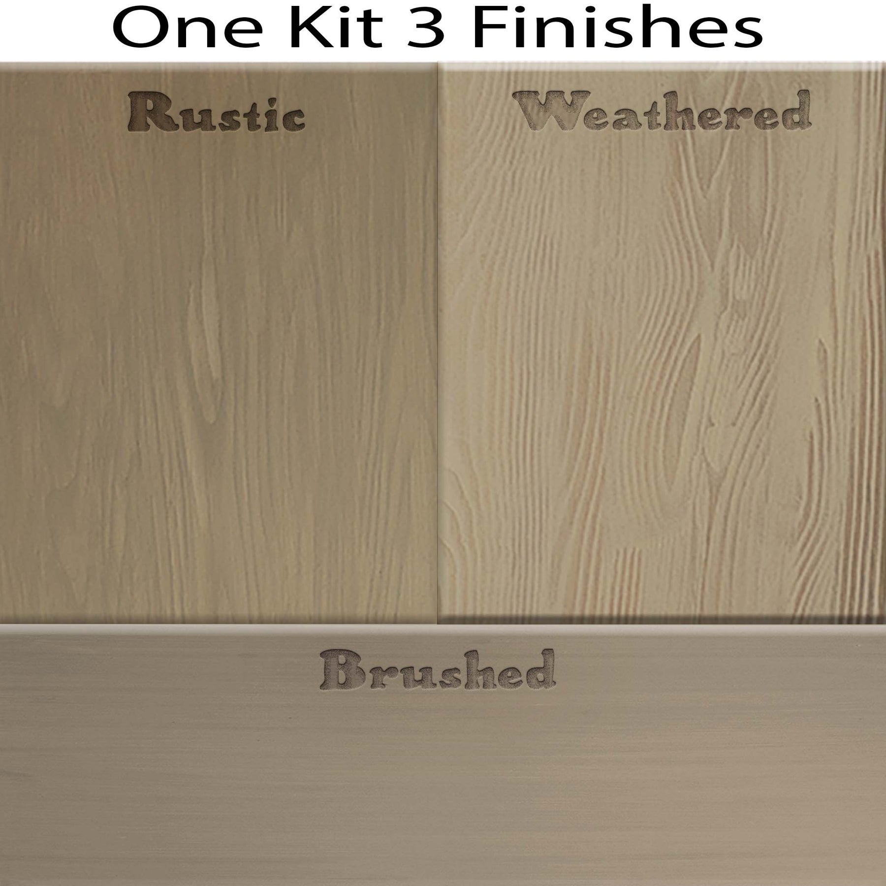 Countertop Kit - Full Kitchen - Drift Wood