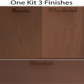 Wood'n Cabinet Kit (12 Door / Grained) - Java