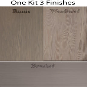 Tabletop Wood'n Finish Kit (Double Size) - Weathered Wood