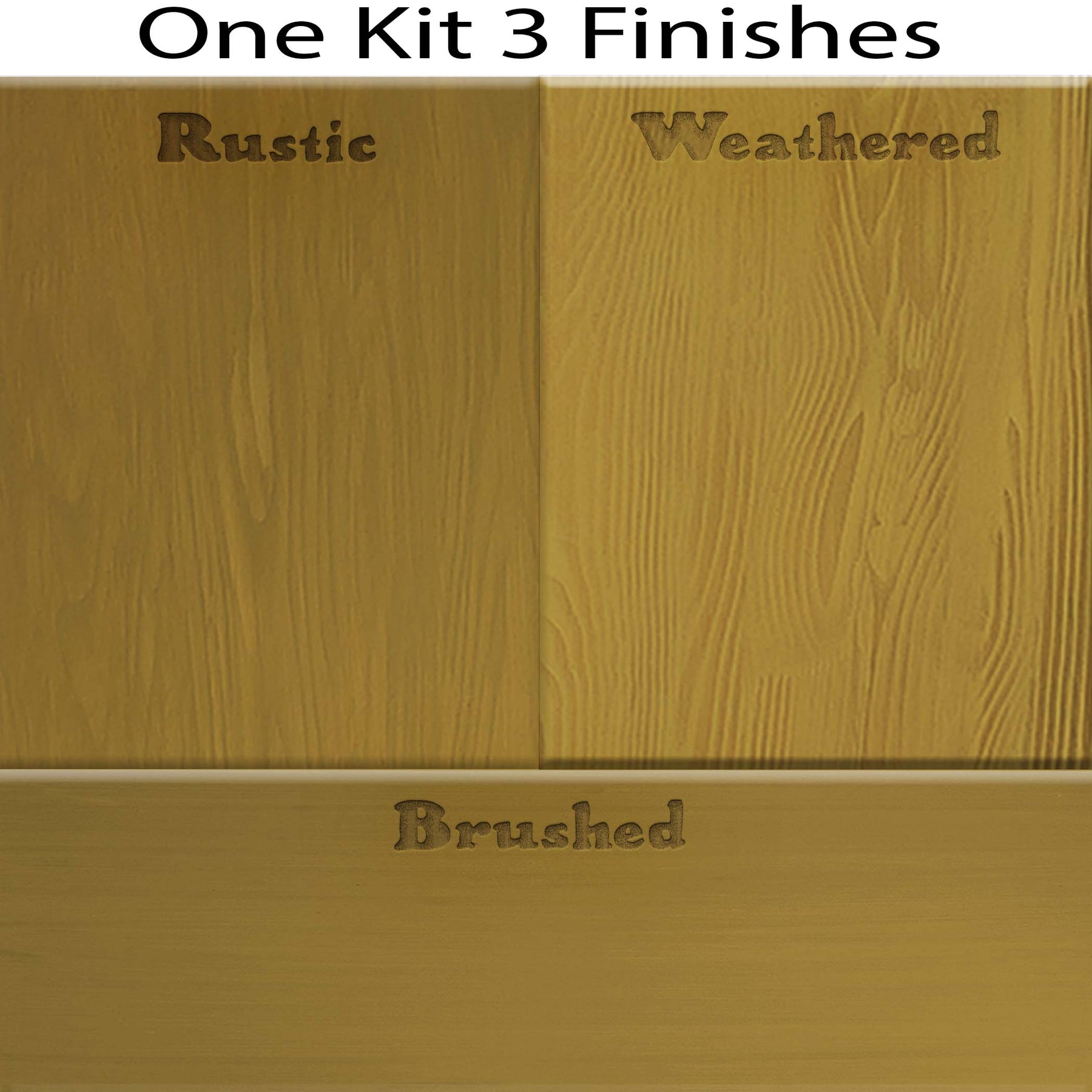 Wood'n Cabinet Kit (48 Door / Grained) - Old Oak