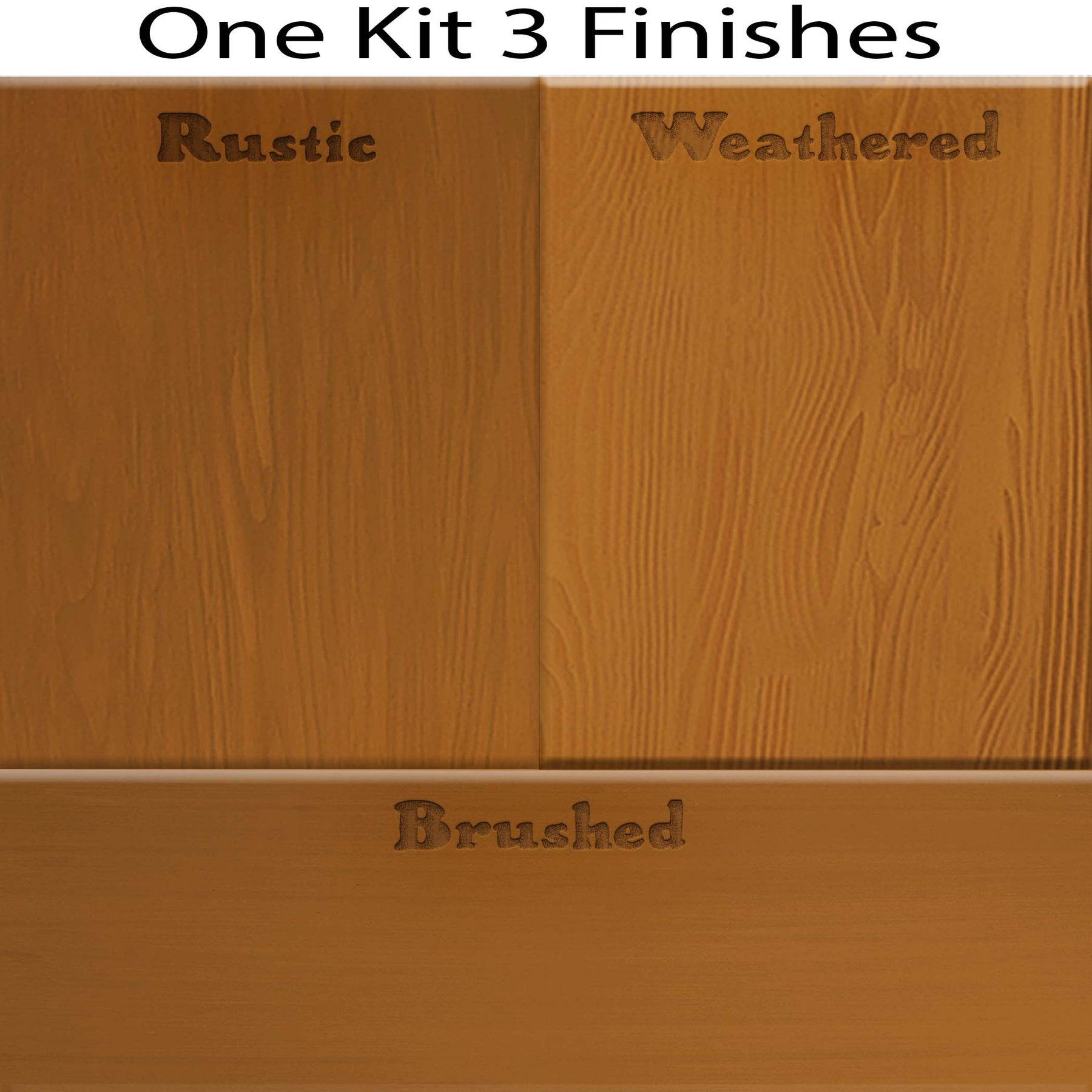 Wood'n Cabinet Kit (48 Door / Grained) - Cedar