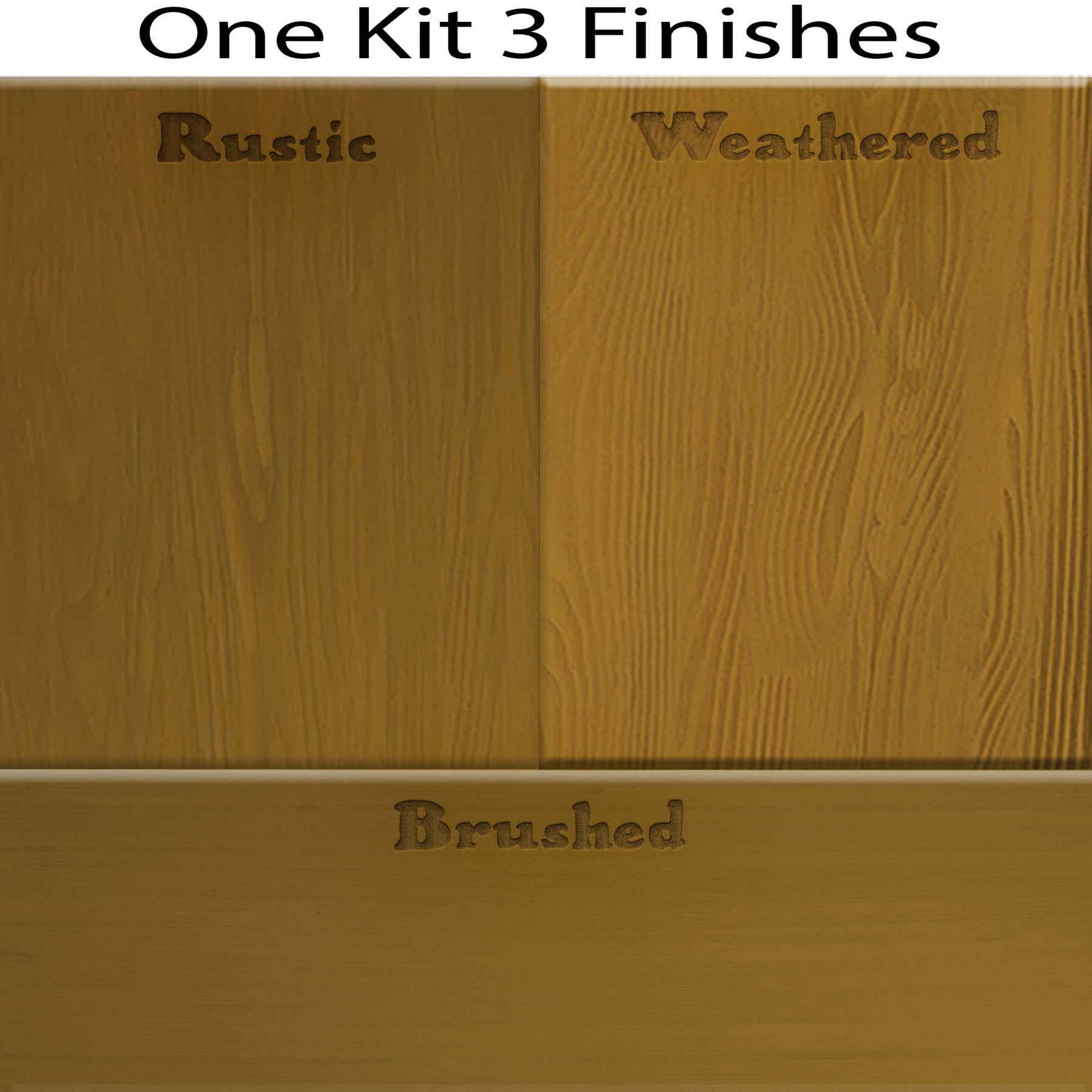 Tabletop Wood'n Finish Kit (4x Large) - Walnut