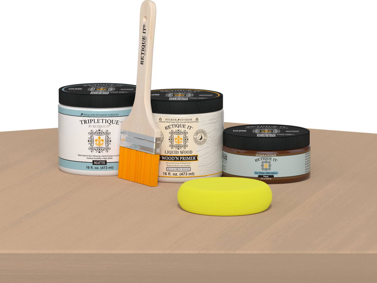 Multi-purpose Smooth Finish Kit (Med) - White Oak - Interior Top Coat