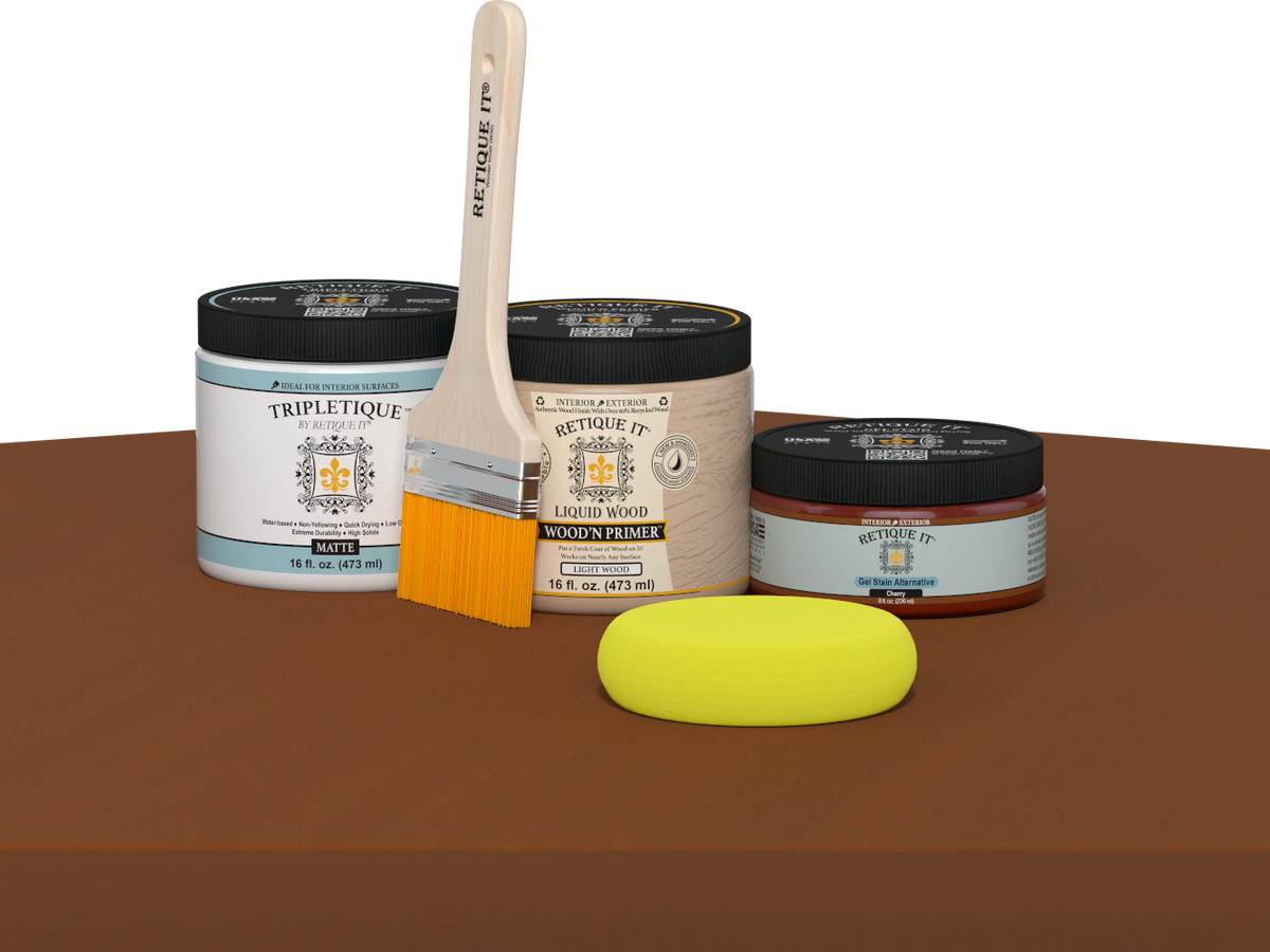 Multi-purpose Smooth Finish Kit (Med) - Cherry - Interior Top Coat