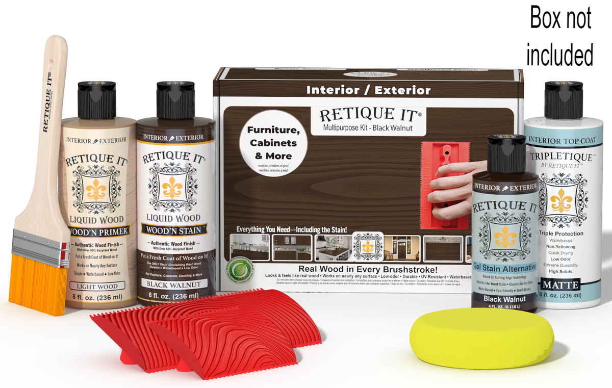 Multi-purpose Wood'n Kit - Black Walnut - Interior Top Coat