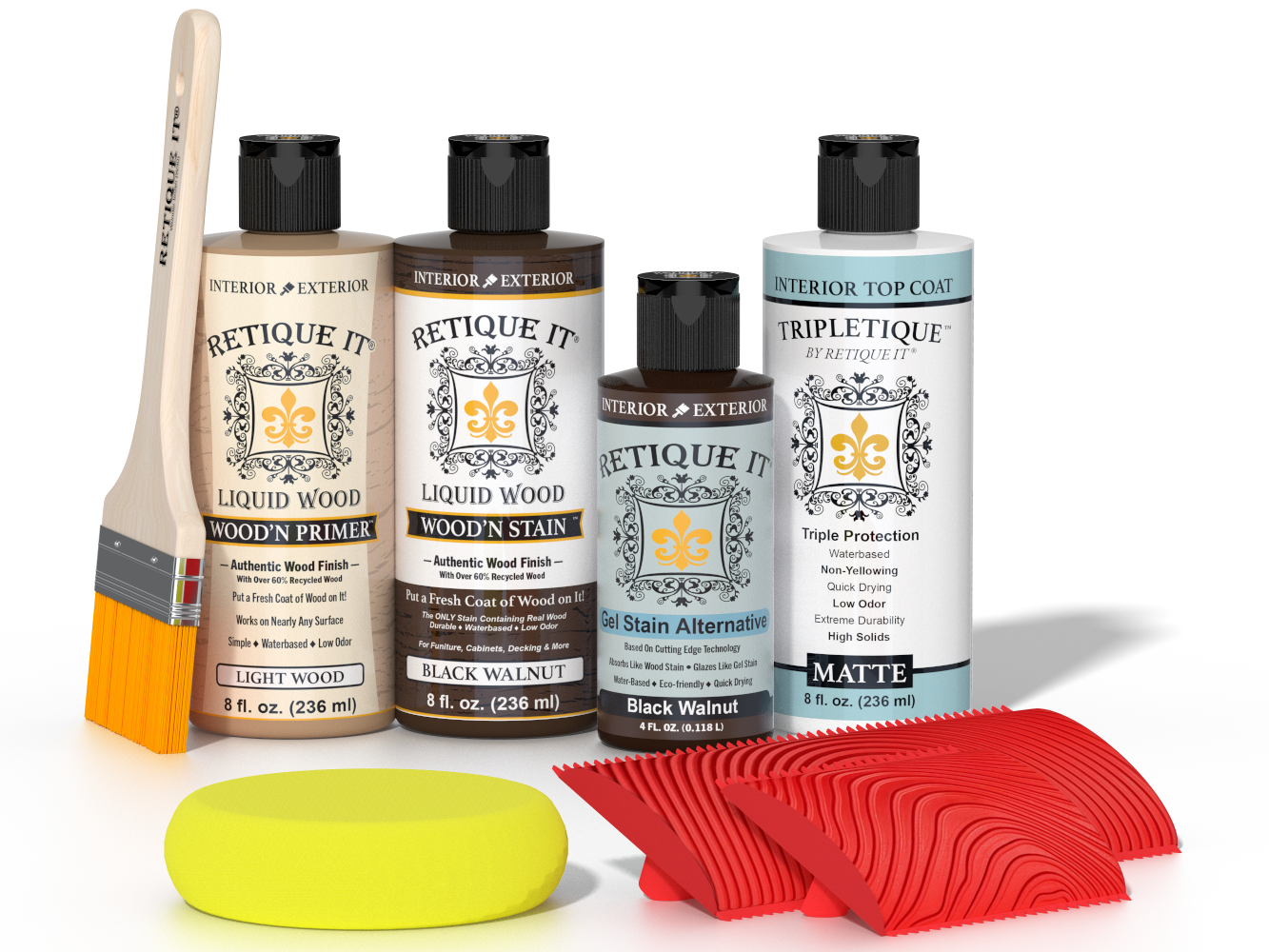 Multi-purpose Wood'n Kit - Black Walnut - Interior Top Coat