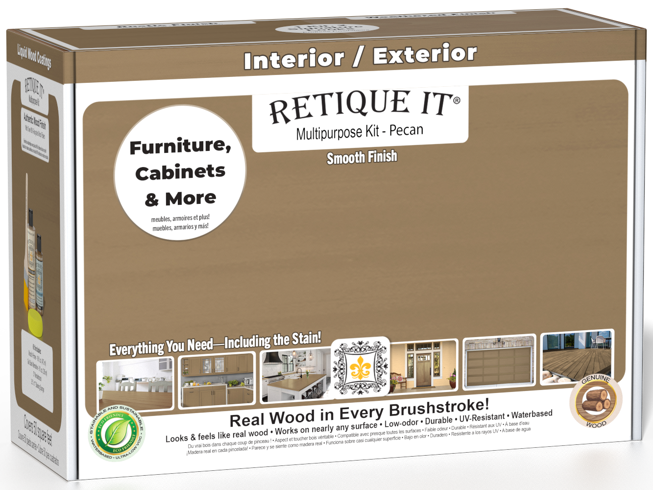 Multi-purpose Smooth Finish Kit - Pecan