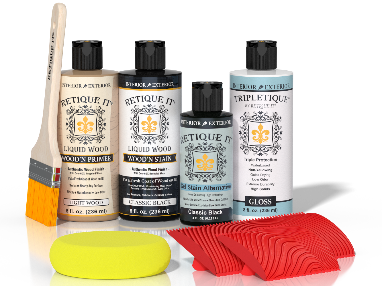 Multi-purpose Wood'n Kit - Classic Black - Interior Top Coat