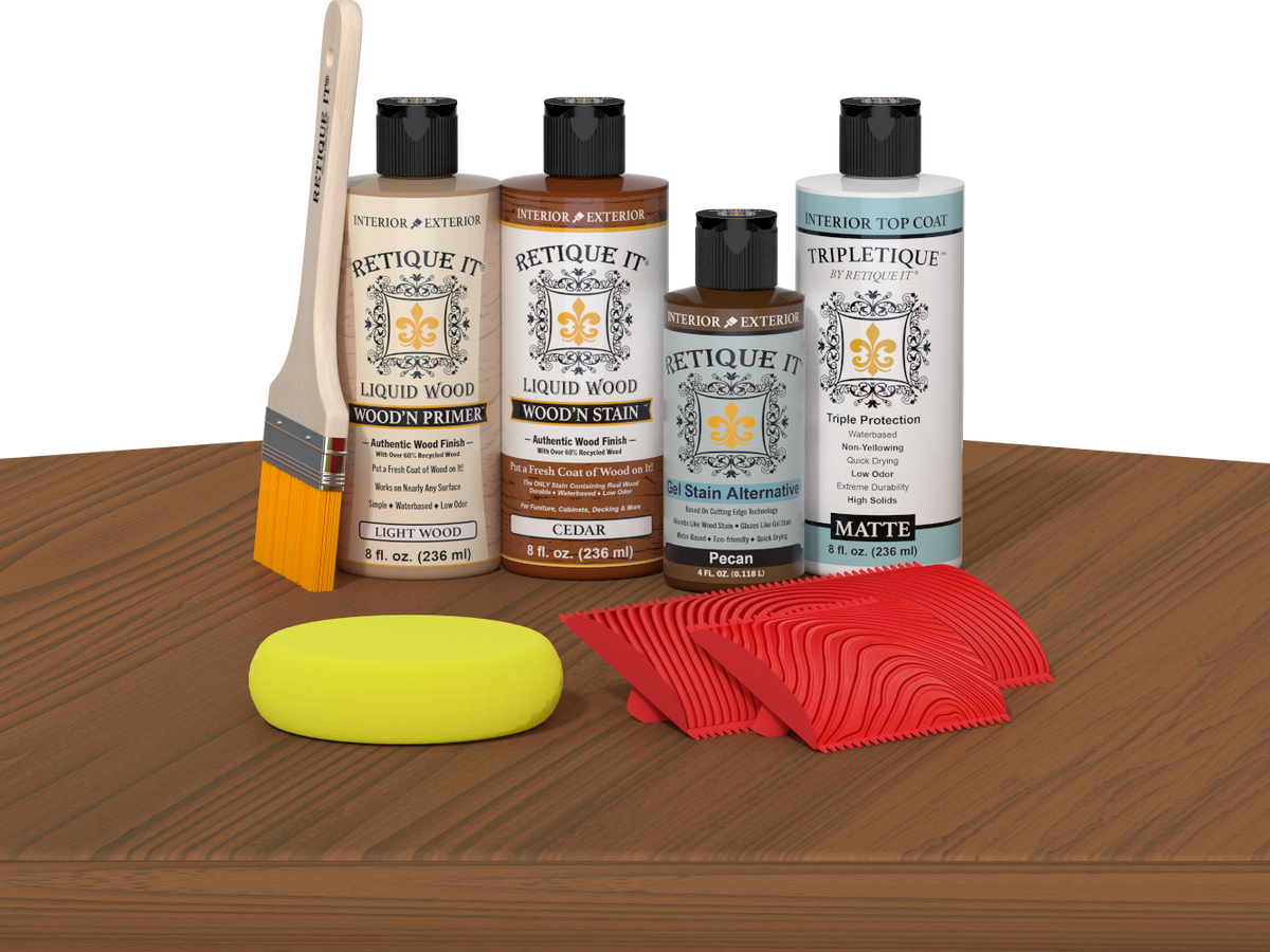 Tabletop Wood'n Finish Kit - Cedar