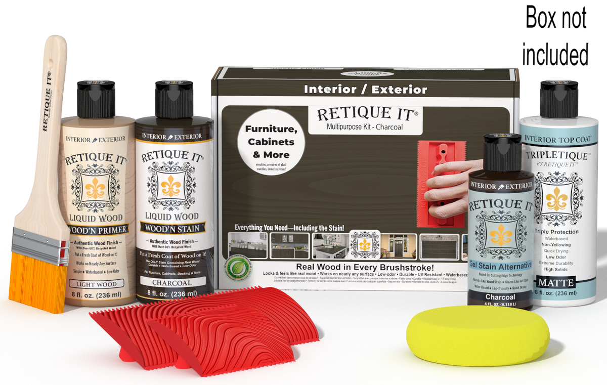 Multi-purpose Wood'n Kit - Charcoal - Interior Top Coat