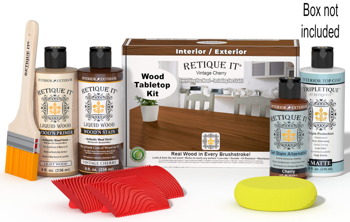 Tabletop Wood'n Finish Kit - Vintage Cherry