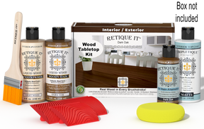 Tabletop Wood'n Finish Kit - Dark Oak