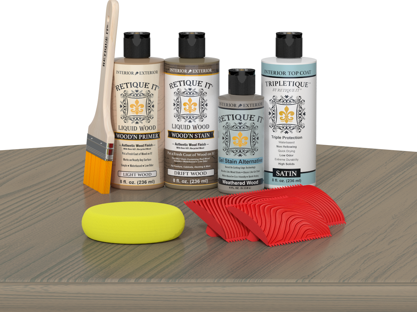 Tabletop Wood'n Finish Kit - Drift Wood