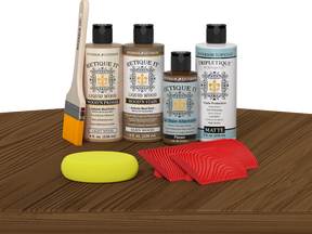 Tabletop Wood'n Finish Kit - Modern Walnut