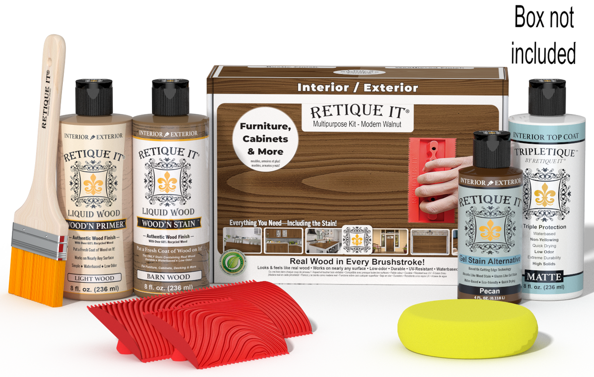 Multi-purpose Wood'n Kit - Modern Walnut - Interior Topcoat