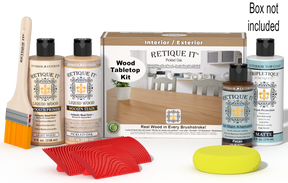 Tabletop Wood'n Finish Kit - Pickled Oak