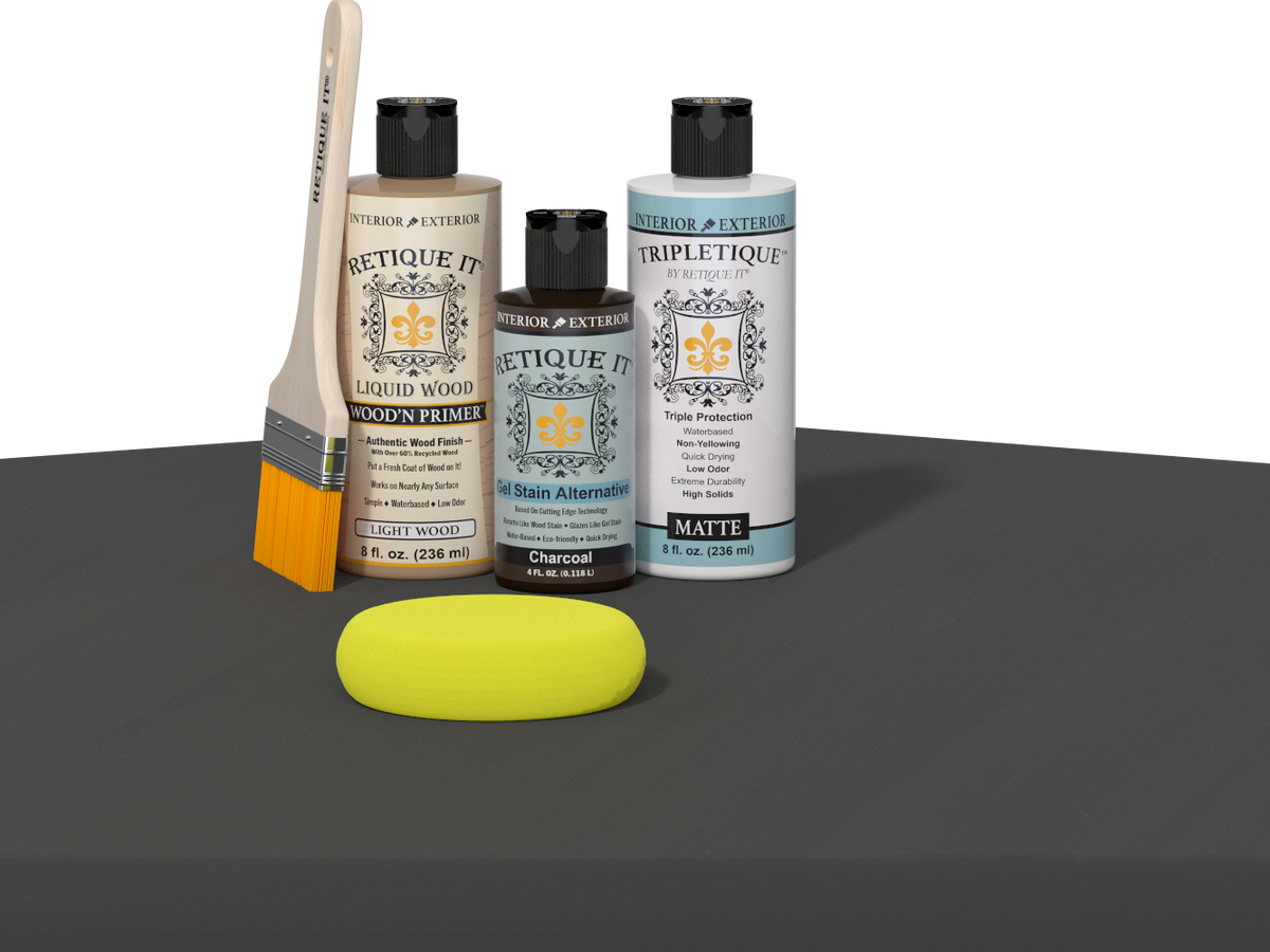 Multi-purpose Smooth Finish Kit - Charcoal - Interior Top Coat