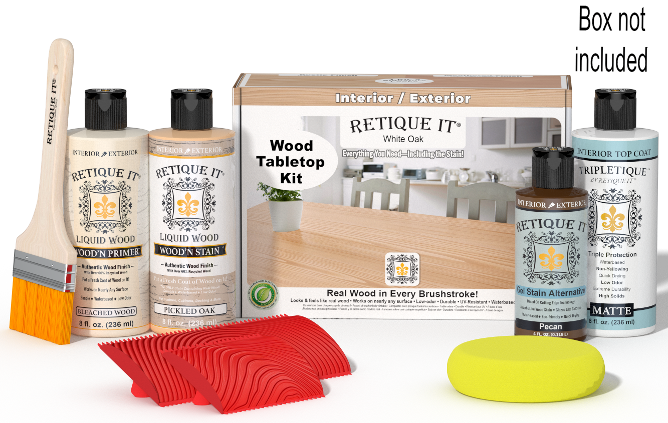 Tabletop Wood'n Finish Kit - White Oak