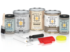 Multi-purpose Wood'n Kit (4x Lg) - Weathered Wood - Exterior Top Coat