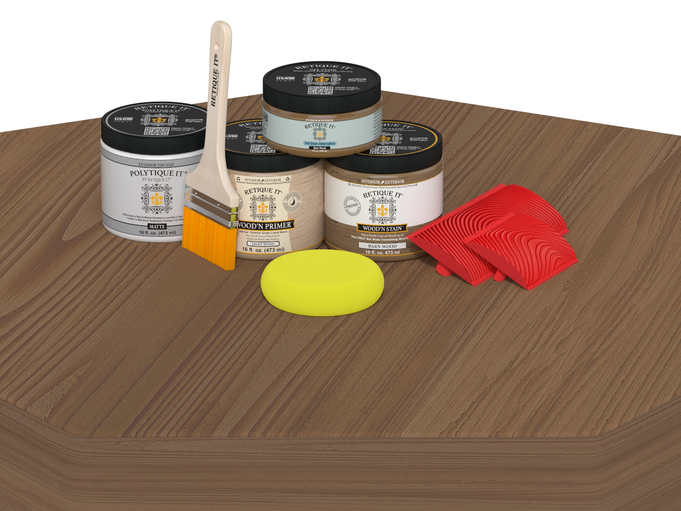 Multi-purpose Wood'n Kit (Med) - Barn Wood - Exterior Top Coat