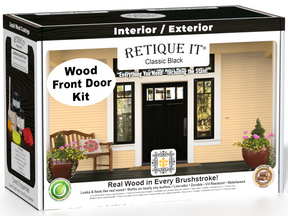 Wood'n Finish Front Door Kit - Classic Black — box hero