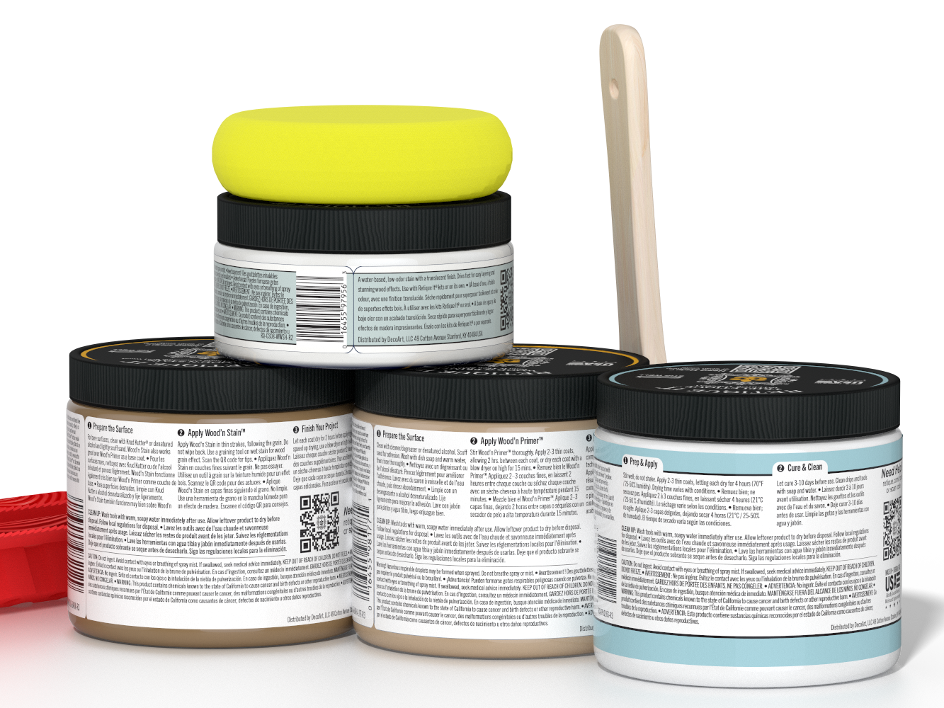 Multi-purpose Wood'n Kit (Med) - French Oak - Interior Top Coat