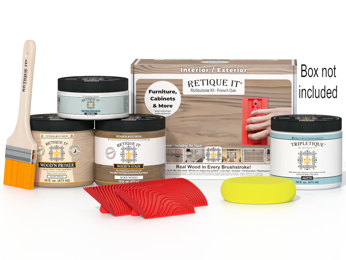 Multi-purpose Wood'n Kit (Med) - French Oak - Interior Top Coat