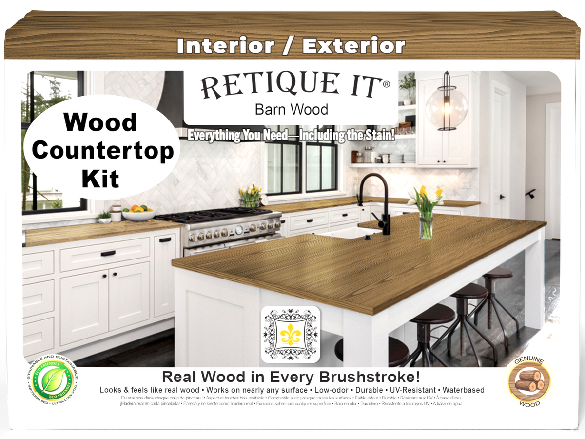 Countertop Kit - Full Kitchen - Barn Wood