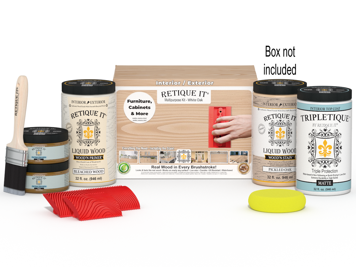 Multi-purpose Wood'n Kit (Large) - White Oak - Interior Top Coat