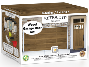 Wood'n Door Kit (Front & Garage Door) - Barn Wood — box hero