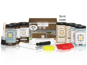 Wood'n Cabinet Kit (24 Door / Grained) - Black Walnut