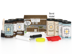 Wood'n Cabinet Kit (24 Door / Grained) - Black Walnut