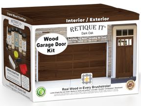 Wood'n Door Kit (Front & Garage Door) - Dark Oak