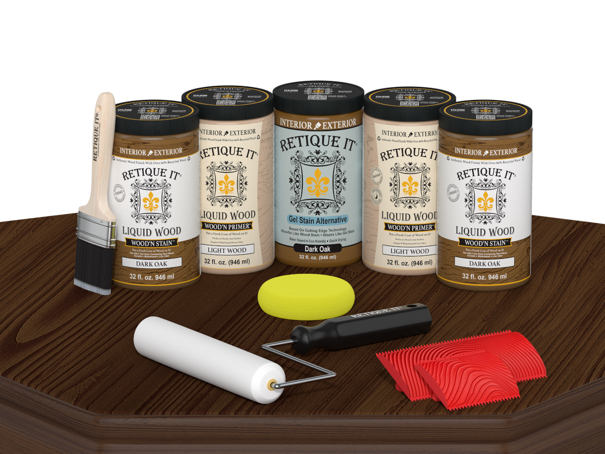 Wood'n Door Kit (Front & Garage Door) - Dark Oak