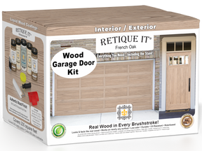 Wood'n Door Kit (Front & Garage Door) - French Oak — box hero