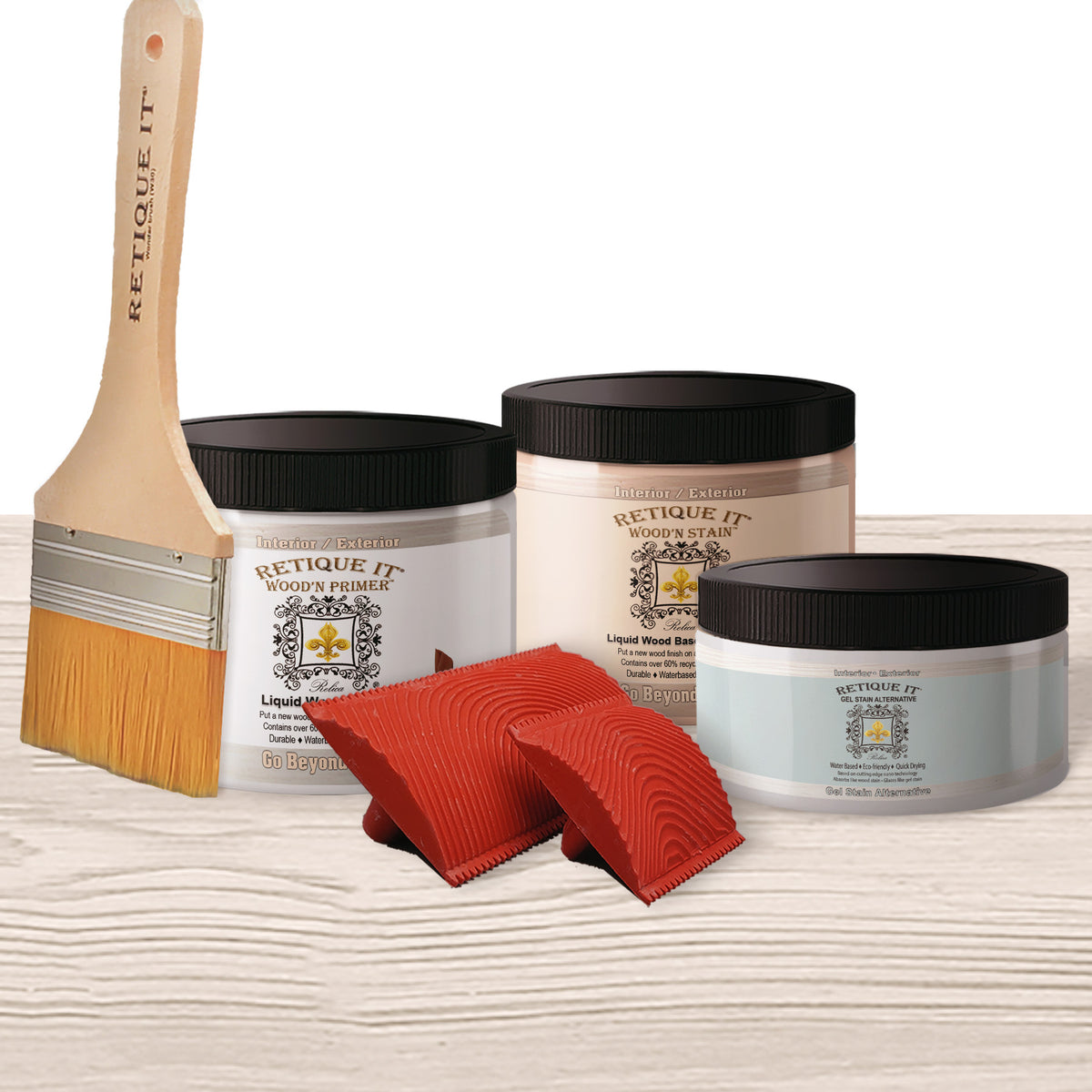 Fireplace Wood'n Finish Kit (Full Fireplace) - Sun Bleached