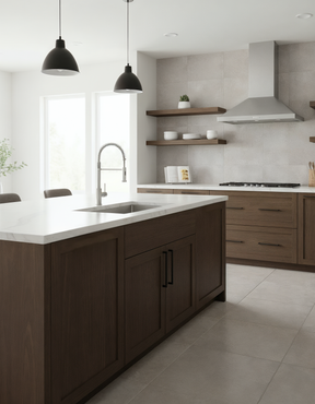 Wood'n Cabinet Kit (24 Door / Grained) - Black Walnut