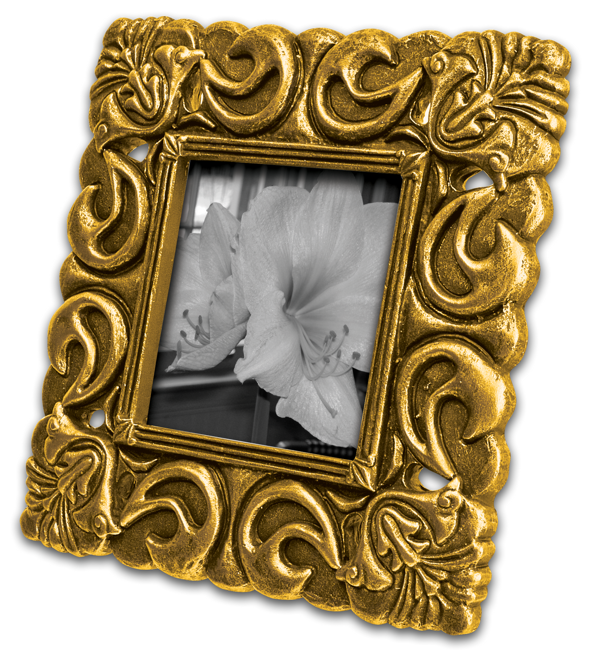 DecoArt Metallic Lustre Gold Rush in a 1 oz container, showing its champagne gold metallic finish