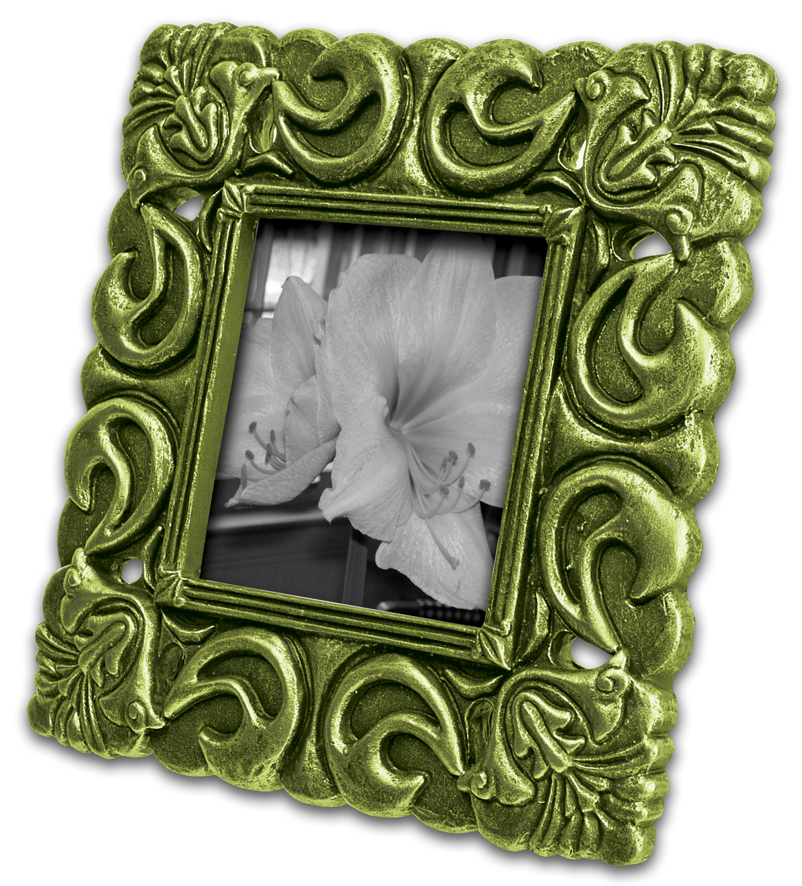 DecoArt Metallic Lustre Lavish Green metallic craft paint in 1 oz container