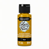 DecoArt Glass Paint in Dijon, 2 oz bottle