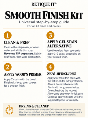 Retique It Wood'n Door Smooth Finish Kit in White Wash stain applied to front and garage doors, showcasing a sleek, painted wood finish.