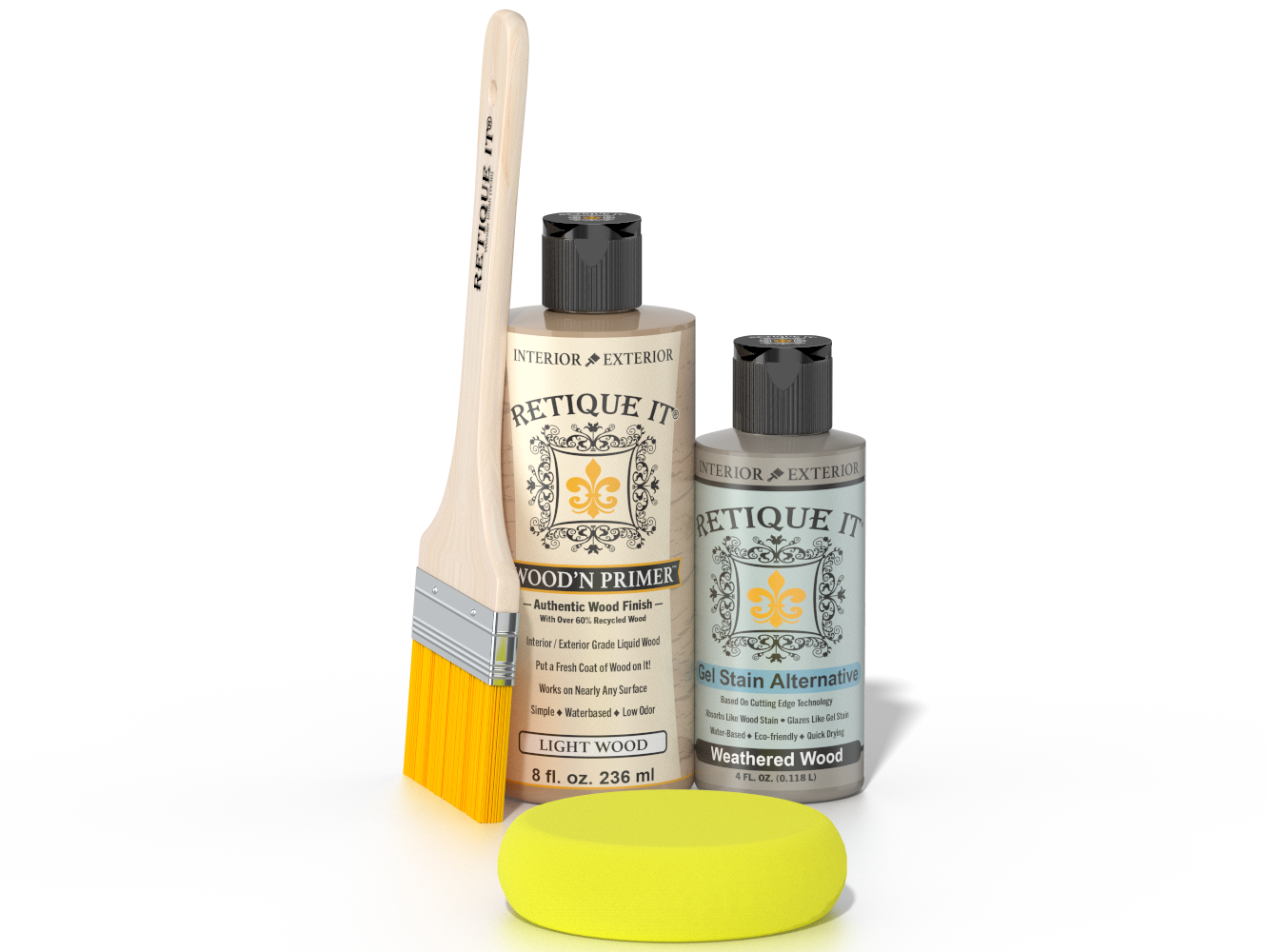 Multi-purpose Smooth Finish Kit - Weathered Wood