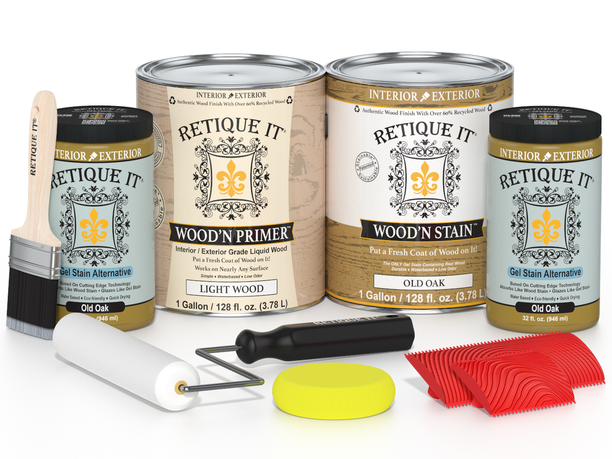 Multi-purpose Wood'n Kit (4x Lg) - Old Oak