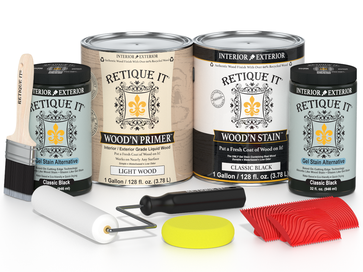 Multi-purpose Wood'n Kit (4x Lg) - Classic Black