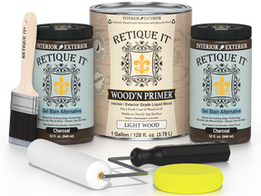 Multi-purpose Smooth Wood'n Finish Kit (4x Lg) - Charcoal
