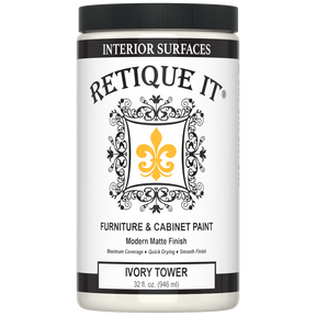 Retique It furniture and cabinet paint container on a white background