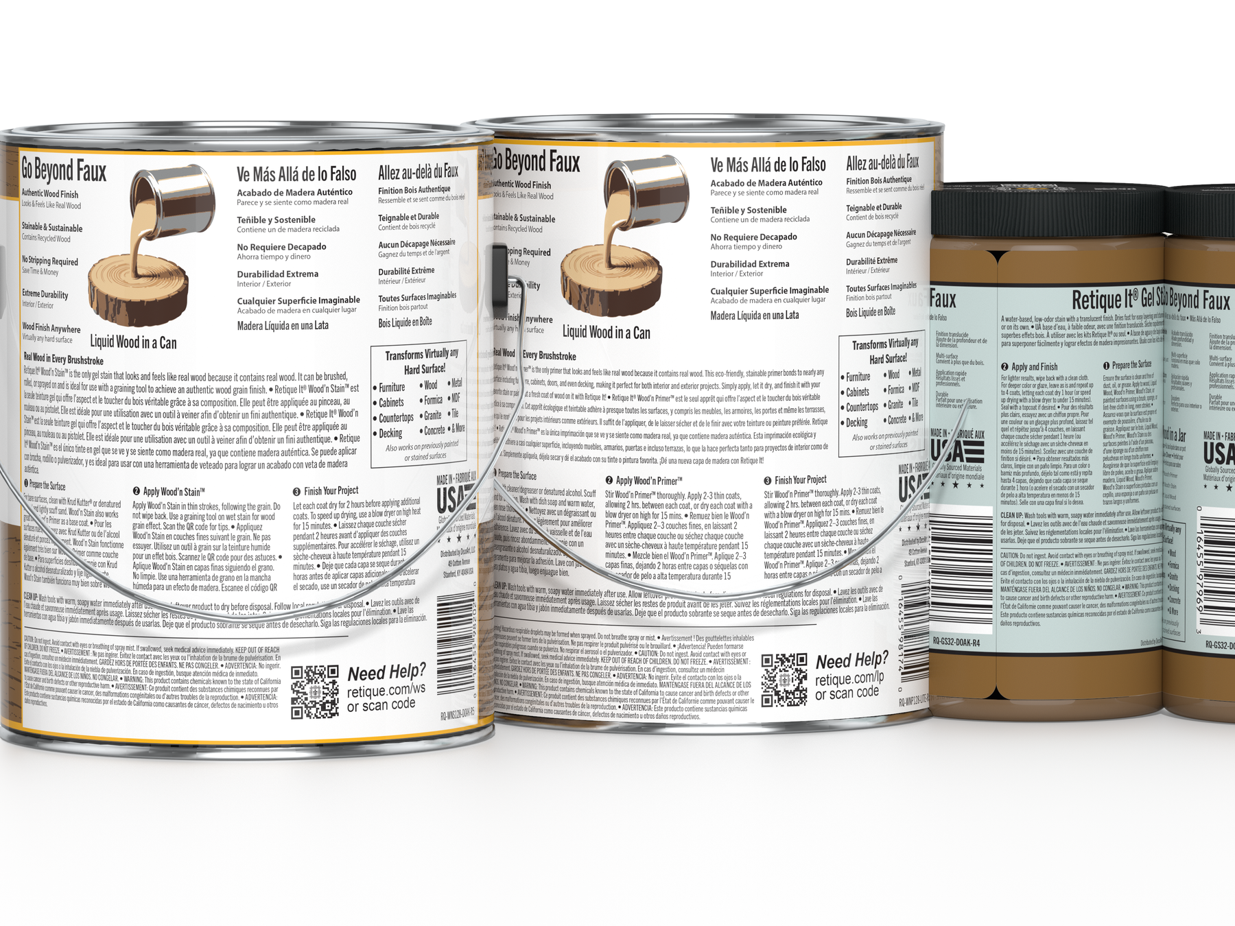 Multi-purpose Wood'n Kit (4x Lg) - Dark Oak