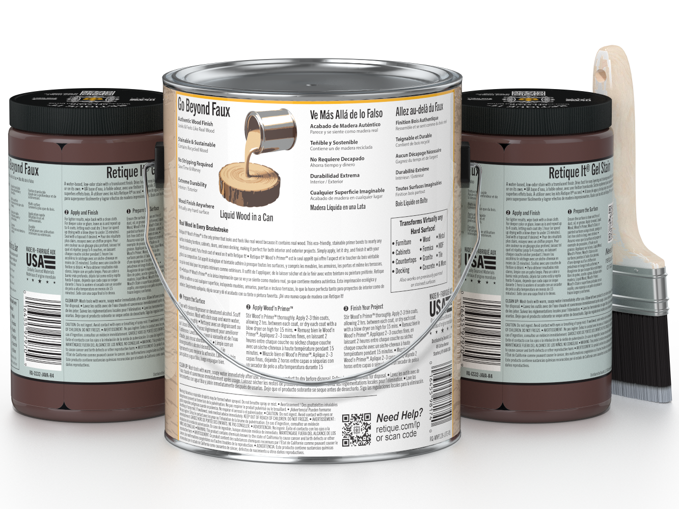 Multi-purpose Smooth Finish Kit (4x Lg) - Java